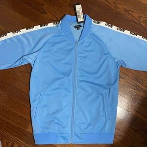 WLKN sweater, baby blue